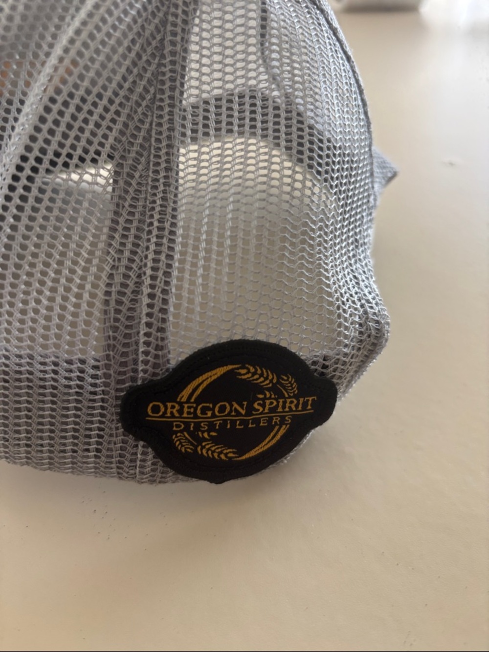 WHISKEY Embroidered Black and Gray Trucker Cap - Picture 2 of 4